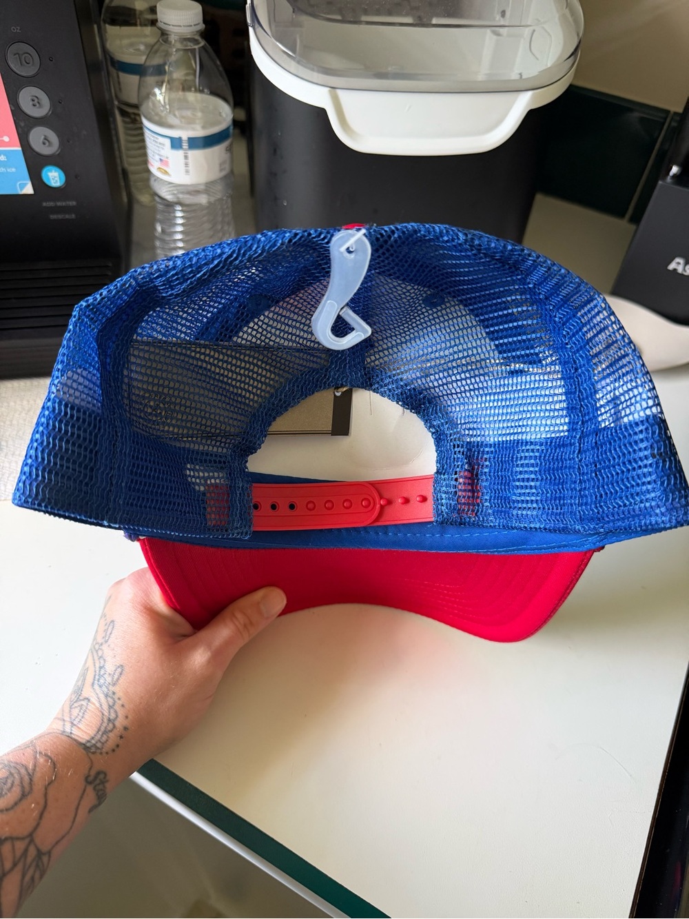 Free Authority Patriotic American Flag Hat - Red, White & Blue - Picture 4 of 4